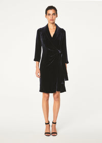 Robe portefeuille - Marine