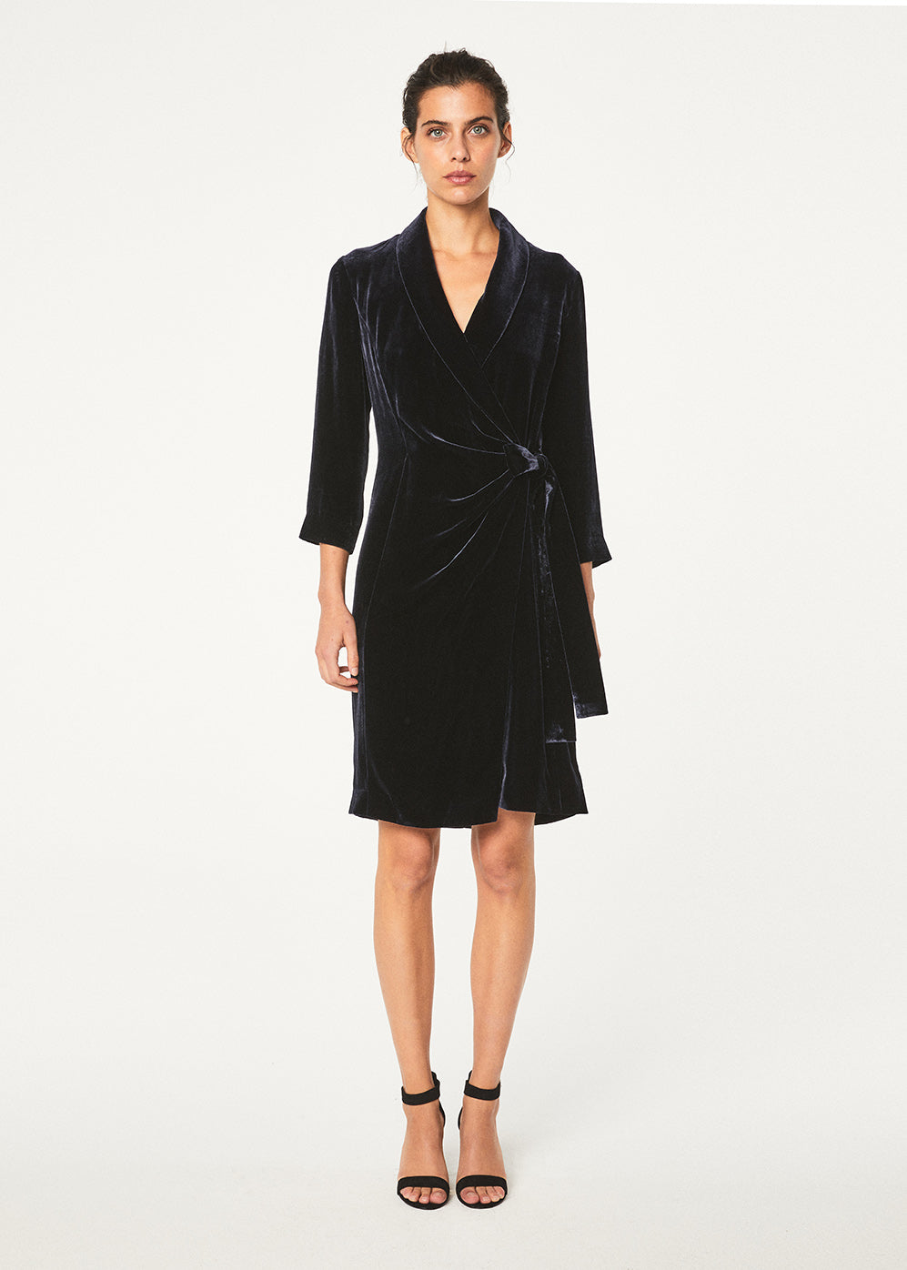 Robe portefeuille - Marine