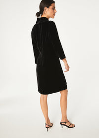Robe portefeuille - Noir