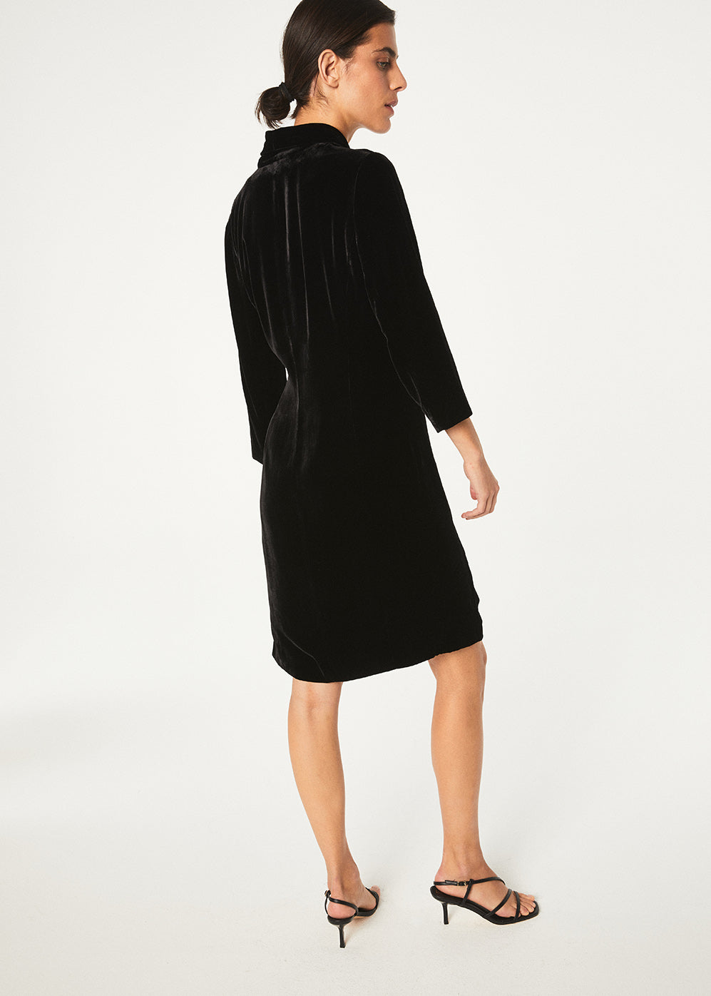 Robe portefeuille - Noir