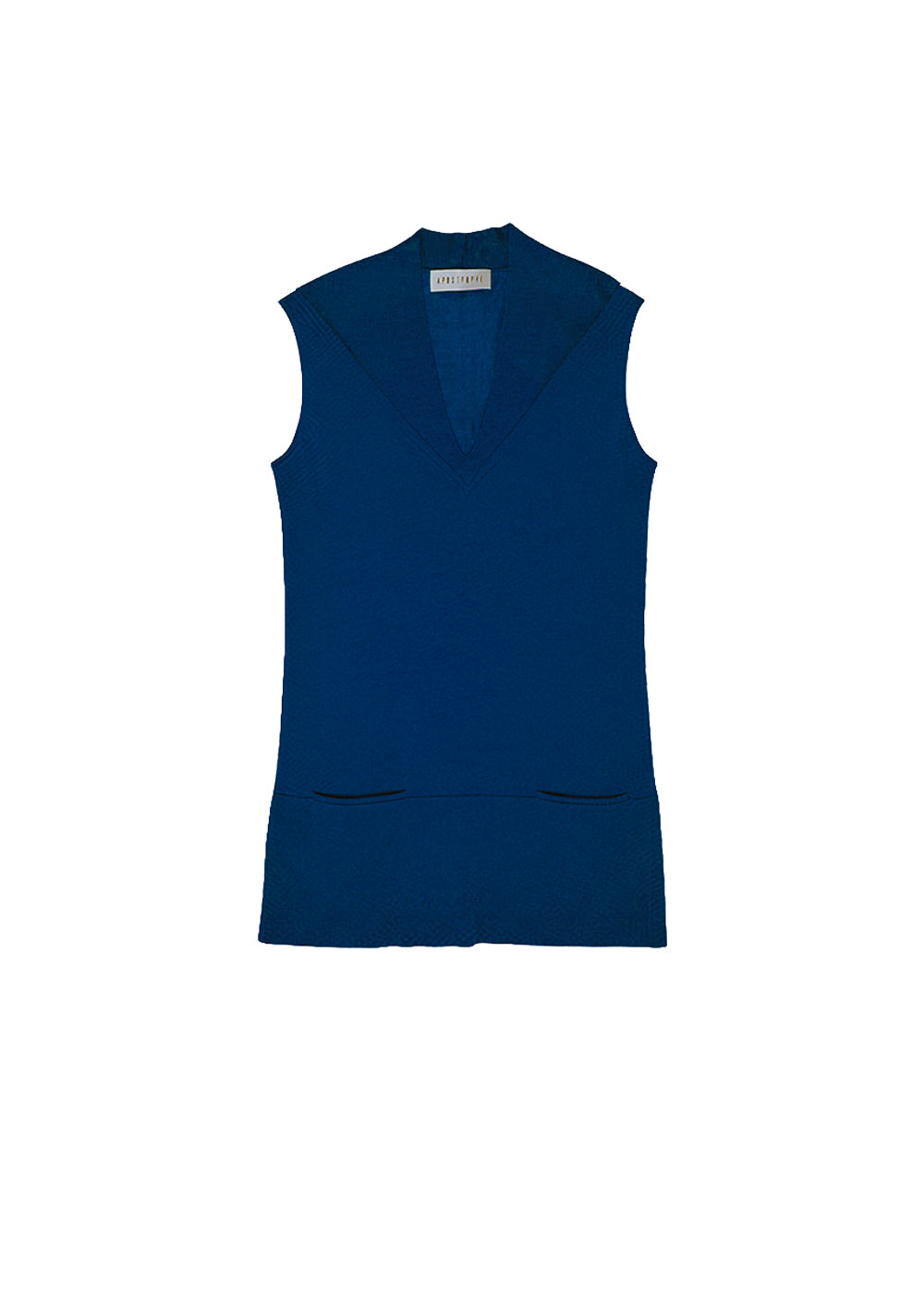 Pull sans manche - Bleu Vif