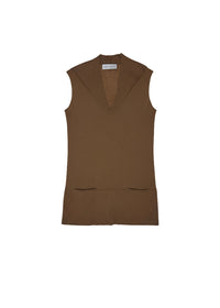 Pull sans manche - Camel