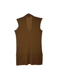 Pull sans manche - Camel