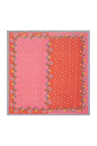 Indonesian cotton tablecloth - Red