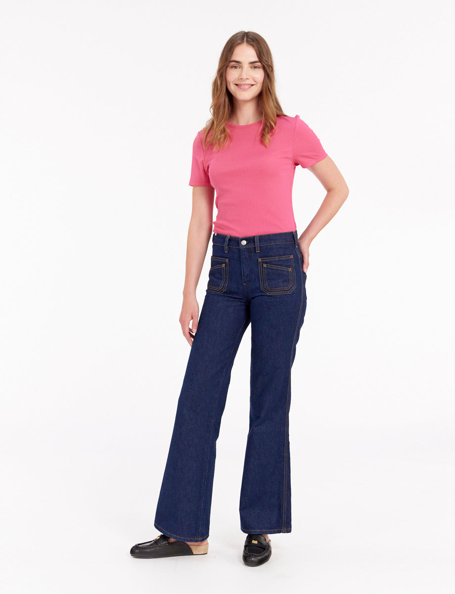 18qty NEW  / Jean Rica -  Blue Navy