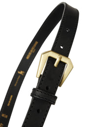 2qty NEW  / Ceinture Augustine en cuir -  Black