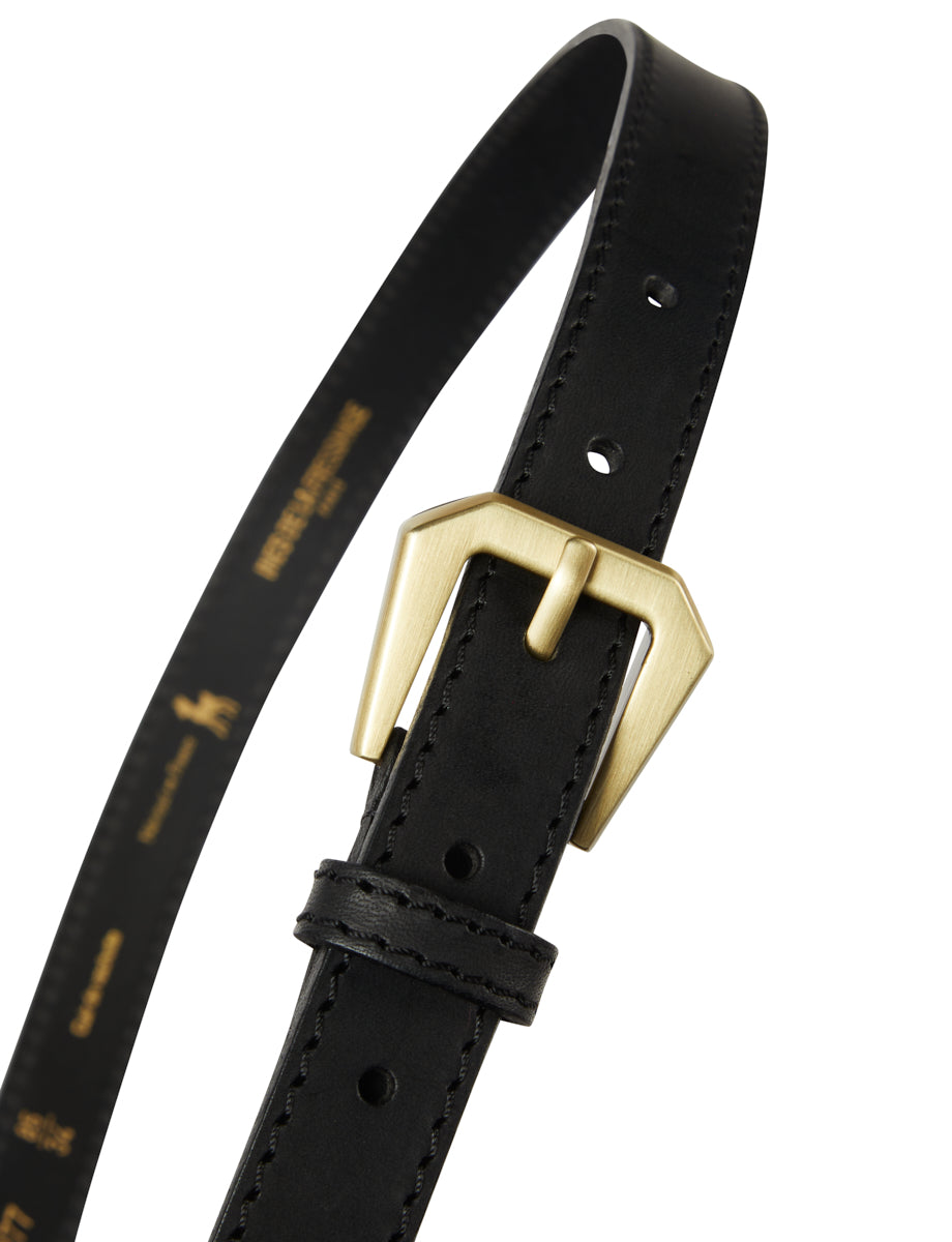 2qty NEW  / Ceinture Augustine en cuir -  Black