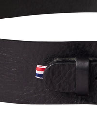 1qty NEW  / Ceinture Paulette en cuir -  Black