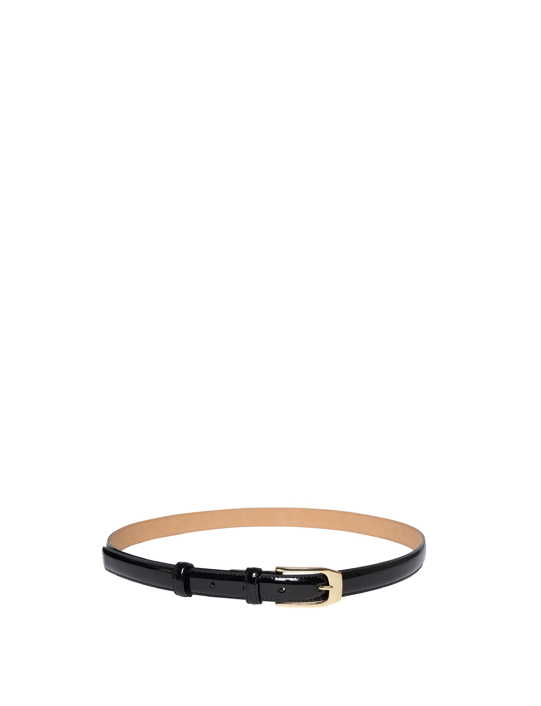 7qty NEW  / Ceinture Aurélia en cuir -  Black