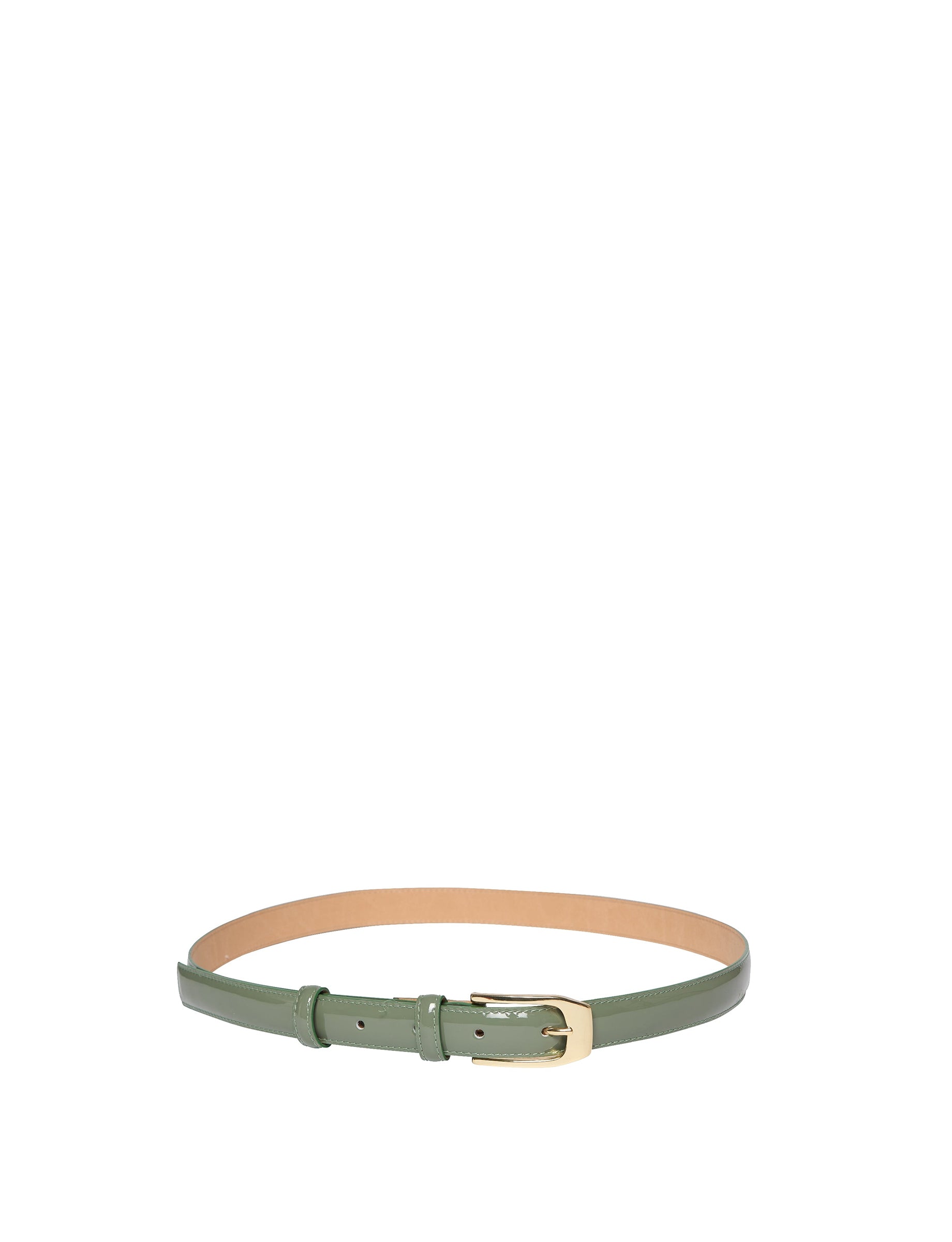 10qty NEW  / Ceinture Aurélia en cuir -  Sage