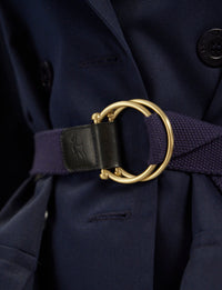 4qty RELIQUAT 35€ 11,1%  / Ceinture tressée Germaine - Blue Navy