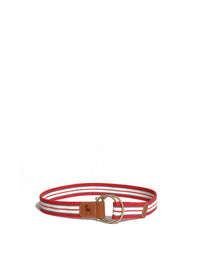 1qty NEW  / Ceinture tressée Germaine -  Tricolor