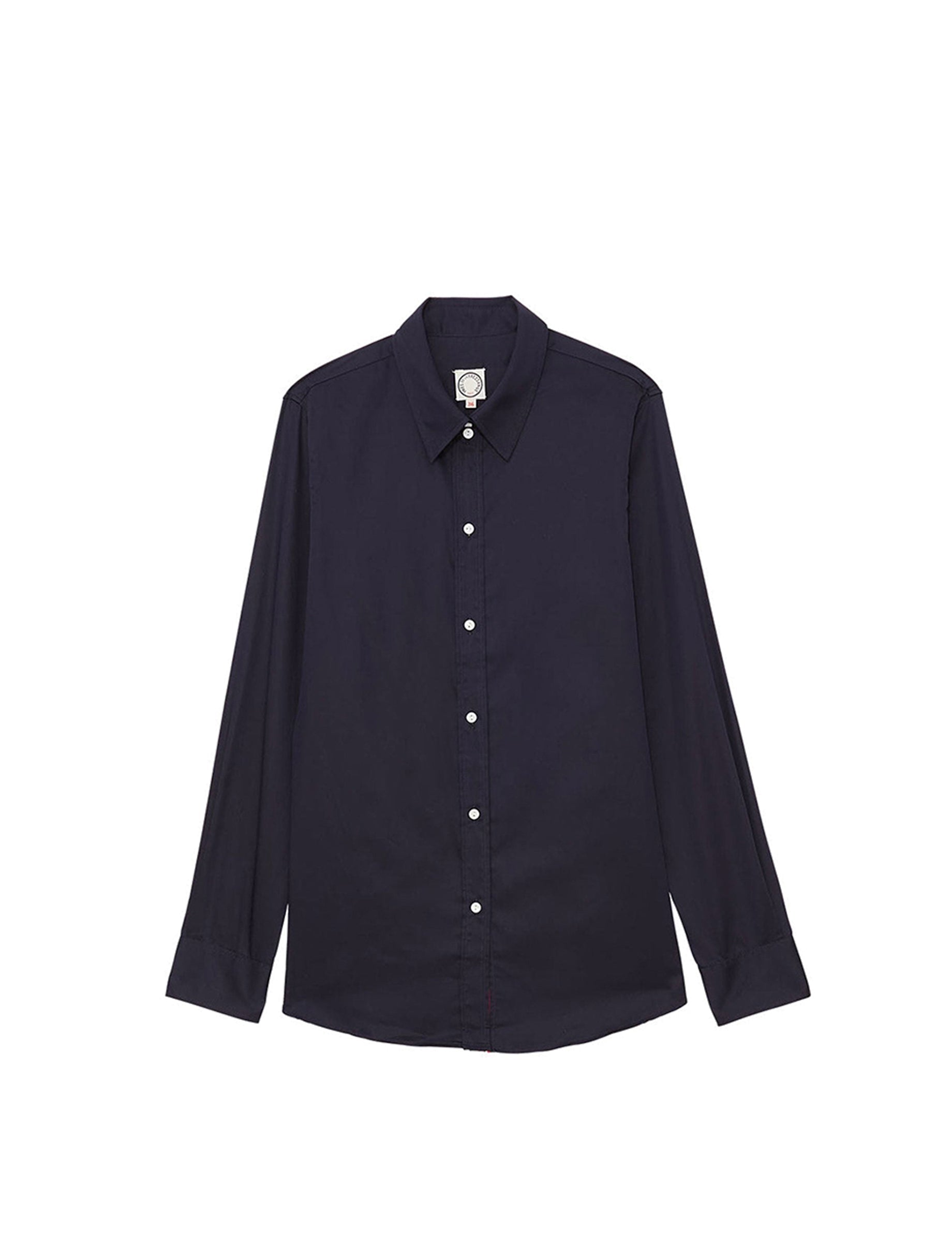 1qty RELIQUAT 50€ 100%  / Chemise cintrée Martin - Blue Navy