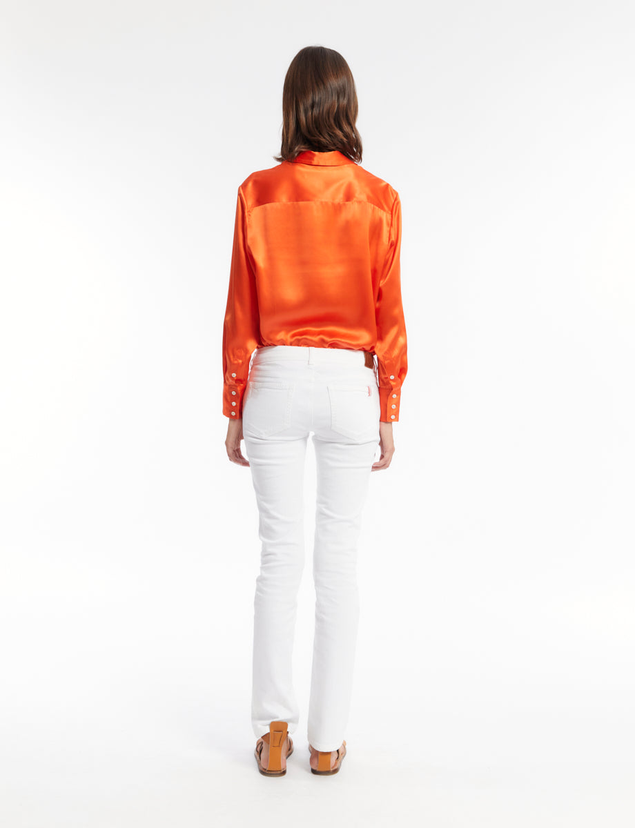 67qty NEW  / Jean Anémone -  White