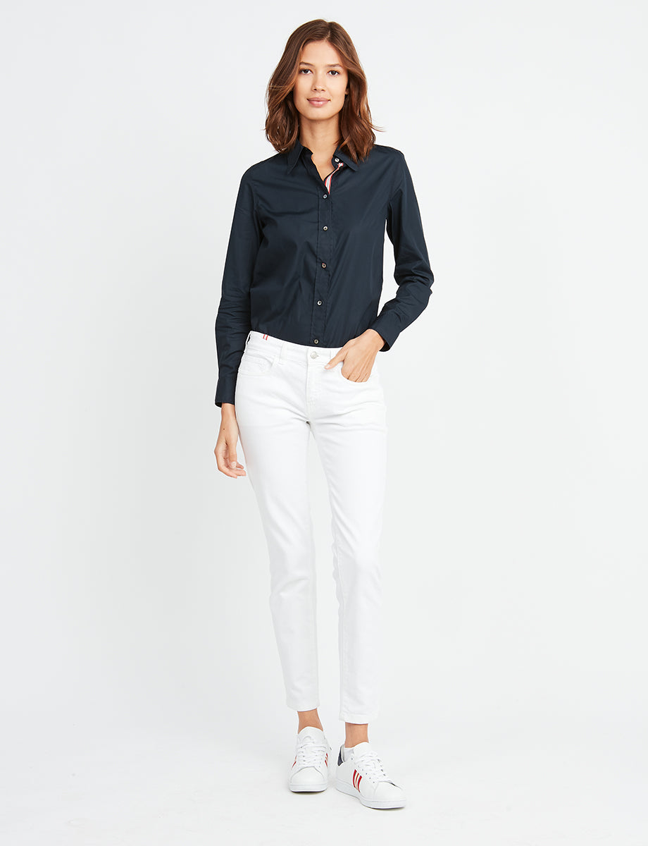 49qty NEW  / Jean Bamboo -  White