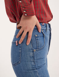 21qty NEW  / Jean Luna -  Blue Denim