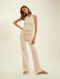 2qty NEW  / Jean Jane -  Ecru