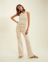 2qty NEW  / Jean Jane -  Ecru