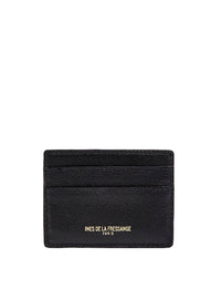 12qty NEW  / Porte-cartes Marcia en cuir -  Black