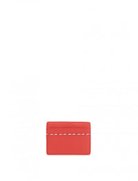7qty NEW  / Porte-cartes Marcia en cuir -  Red