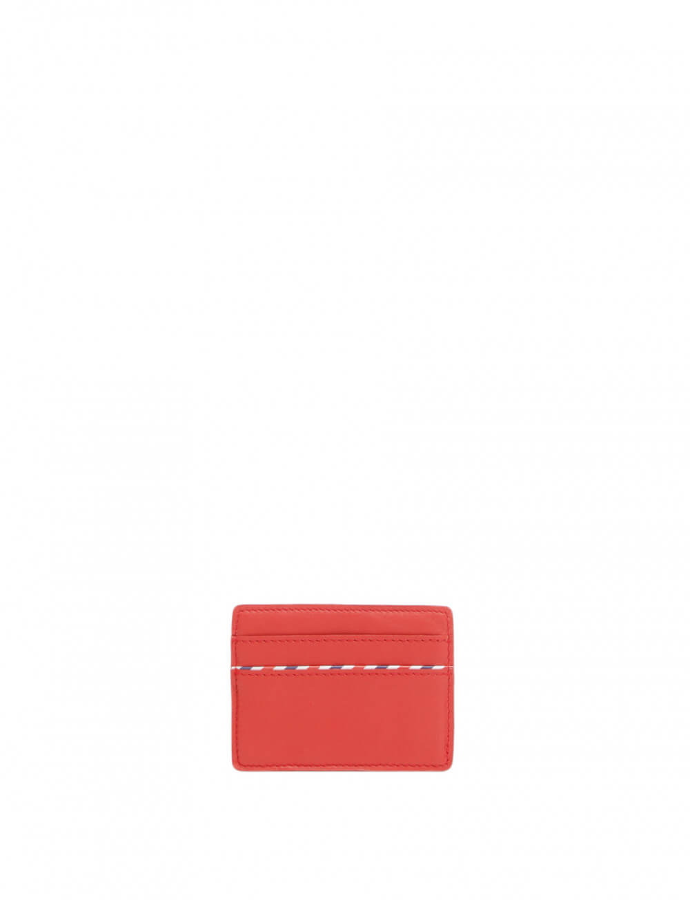 7qty NEW  / Porte-cartes Marcia en cuir -  Red