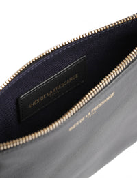 17qty NEW  / Pochette Marcia M en cuir -  Black