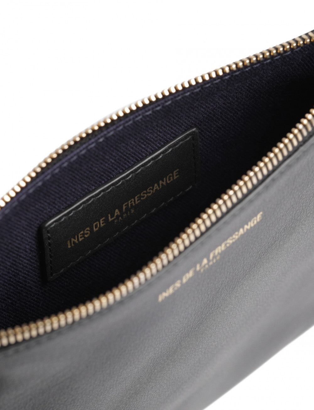 17qty NEW  / Pochette Marcia M en cuir -  Black