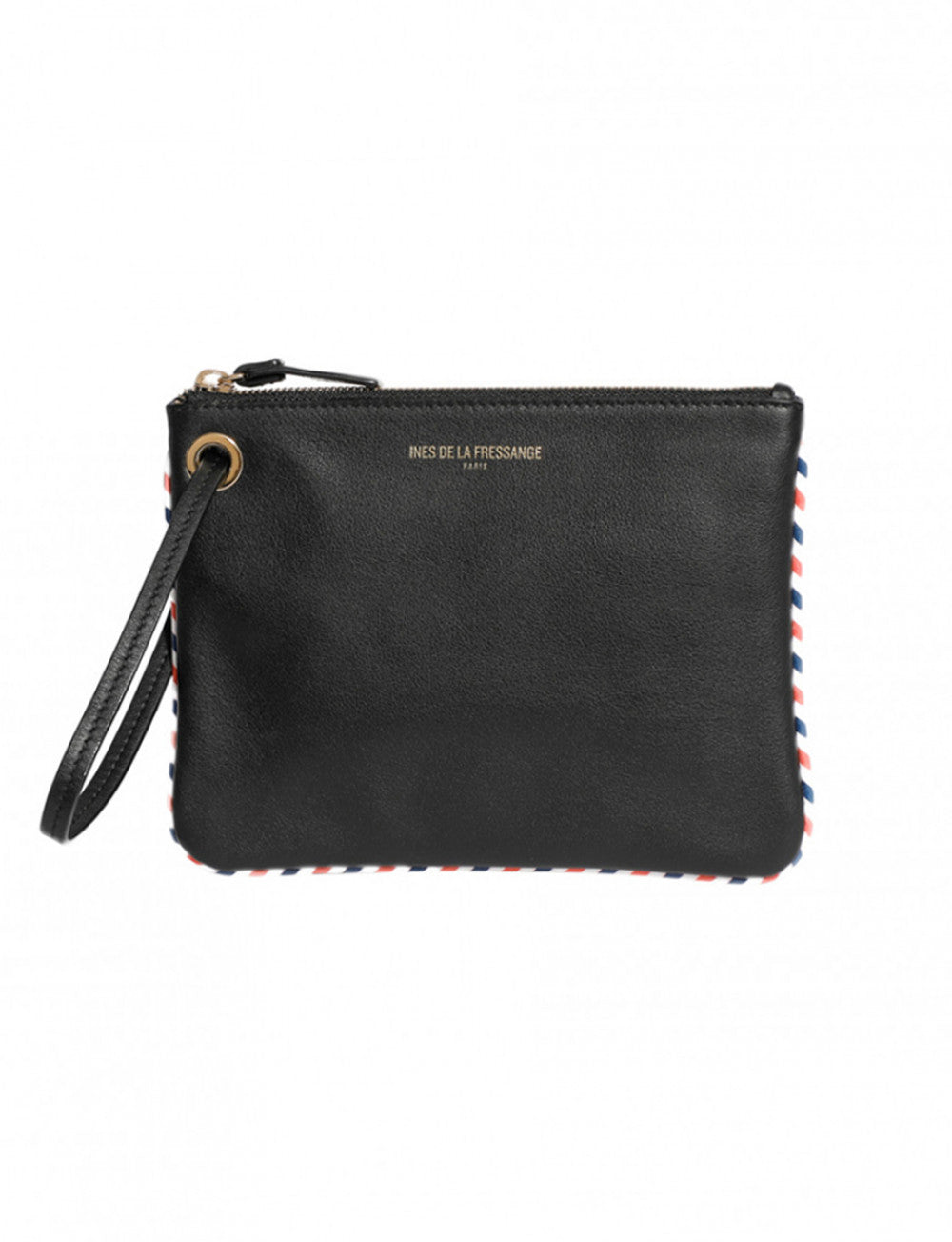 17qty NEW  / Pochette Marcia M en cuir -  Black
