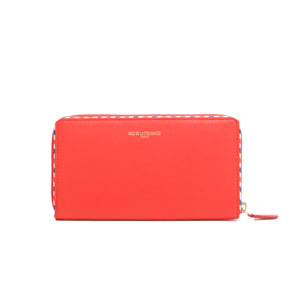 3qty NEW  / Portefeuille Marcia L en cuir -  Red