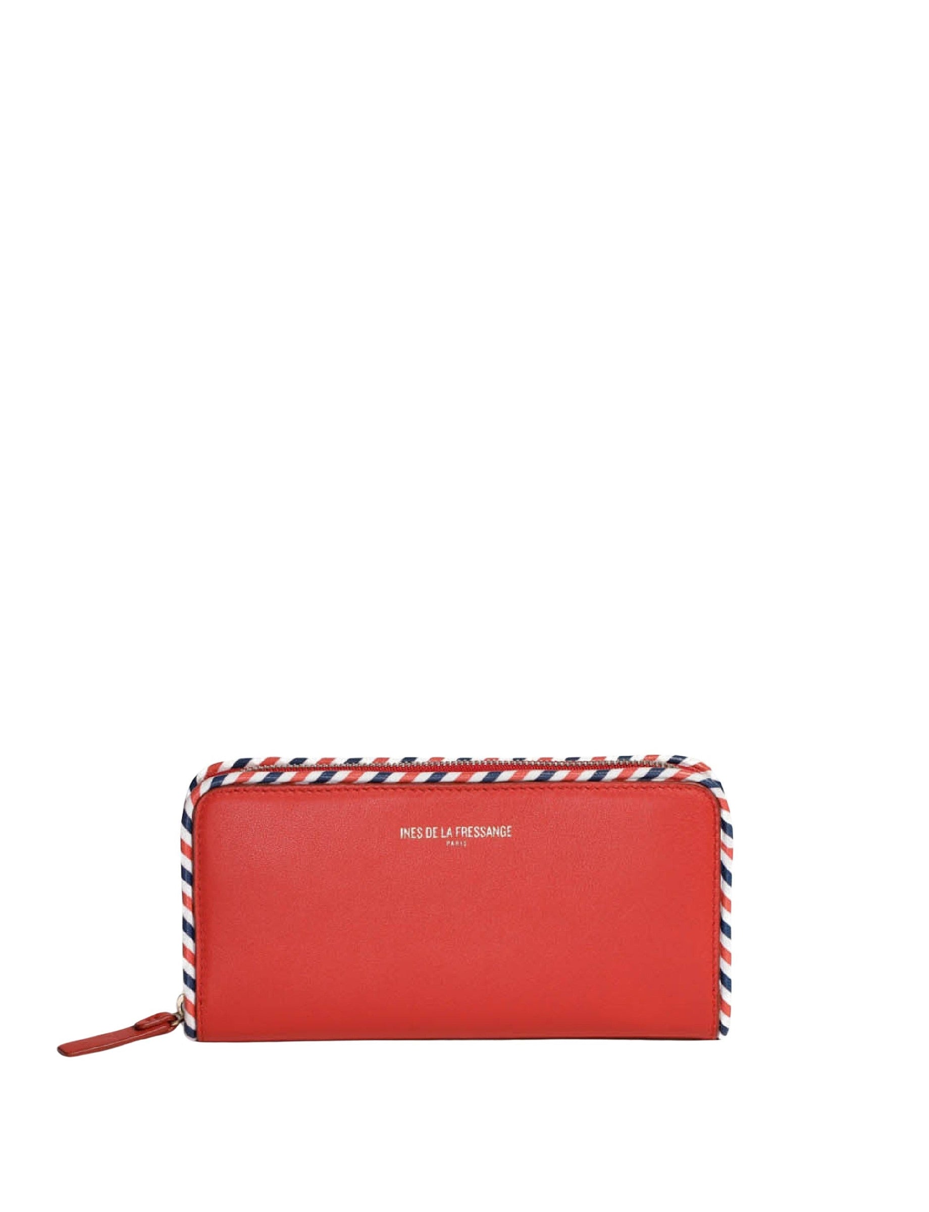 3qty NEW  / Portefeuille Marcia L en cuir -  Red