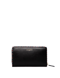 14qty NEW  / Portefeuille Marcia L en cuir -  Black