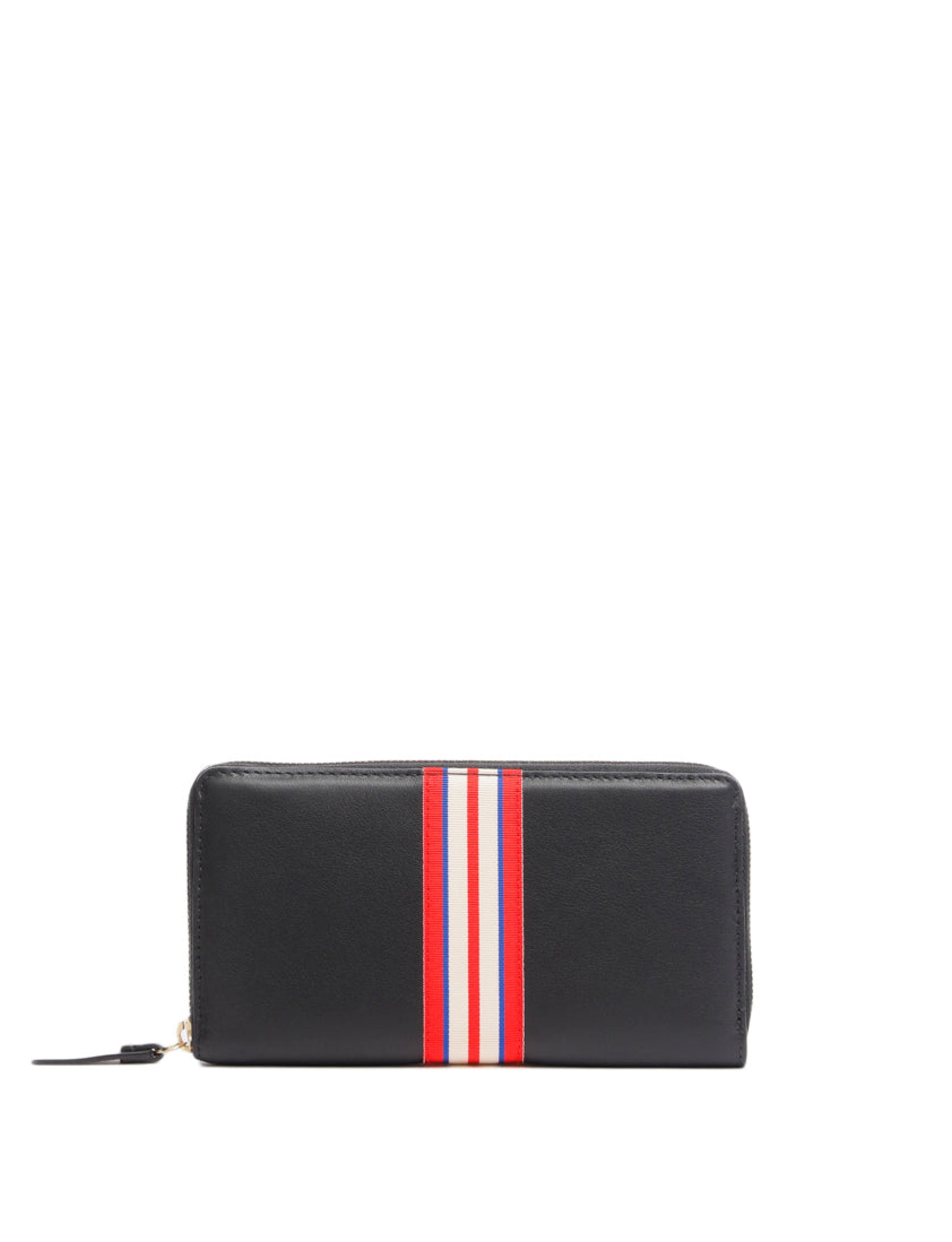 6qty NEW  / Portefeuille Le Parisien L en cuir -  Black