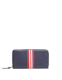 7qty NEW  / Portefeuille Le Parisien L en cuir -  Blue Navy