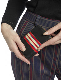 17qty NEW  / Portefeuille Le Parisien S en cuir -  Black
