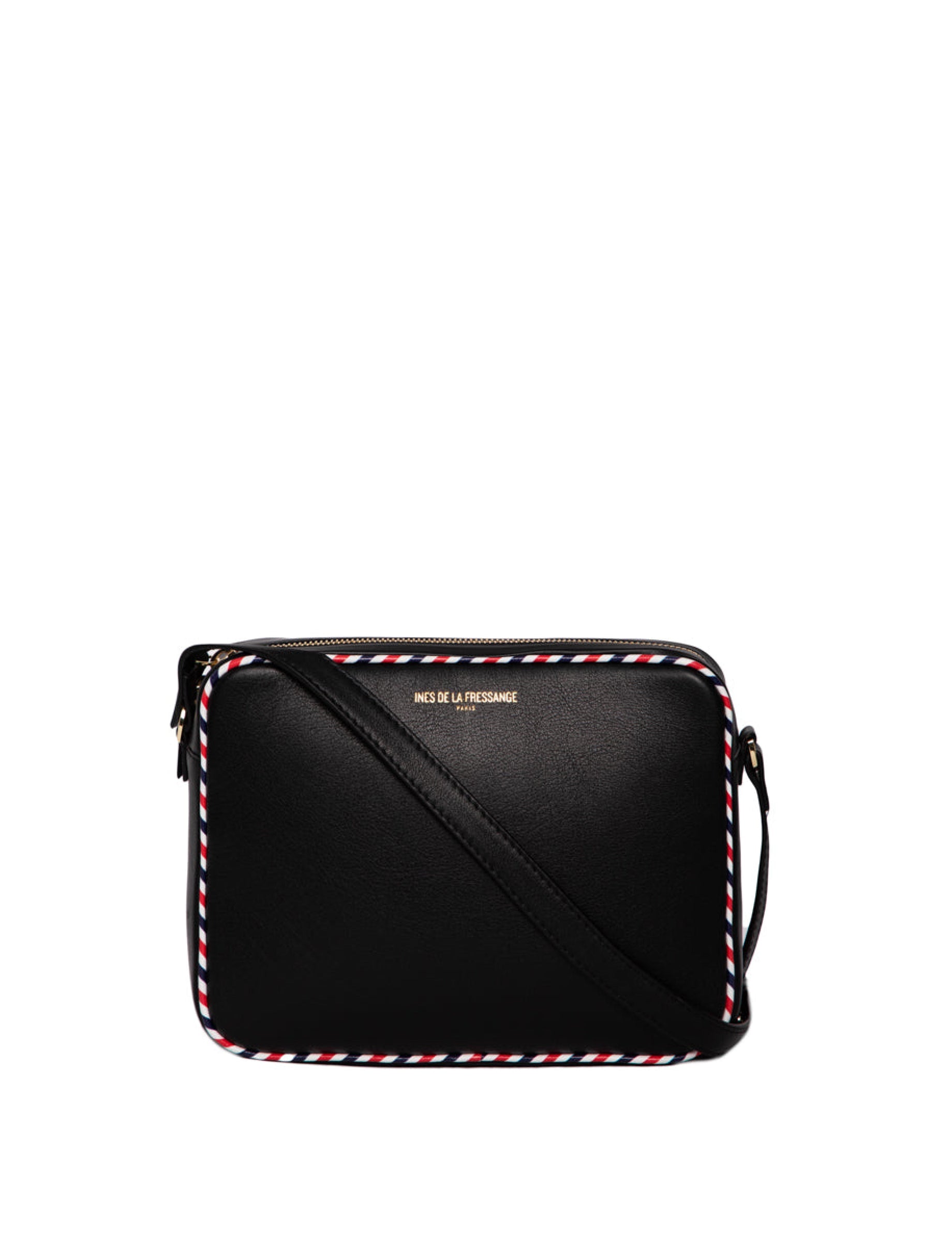 7qty NEW  / Sac bandoulière Marcia en cuir -  Black