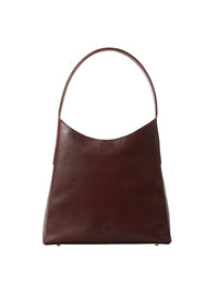 1qty NEW  / Sac bandoulière Léonore M en cuir -  Burgundy