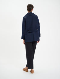 2qty NEW  / Manteau Séraphine -  Blue Navy