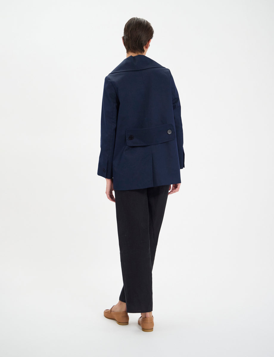 2qty NEW  / Manteau Séraphine -  Blue Navy