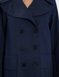 2qty NEW  / Manteau Séraphine -  Blue Navy