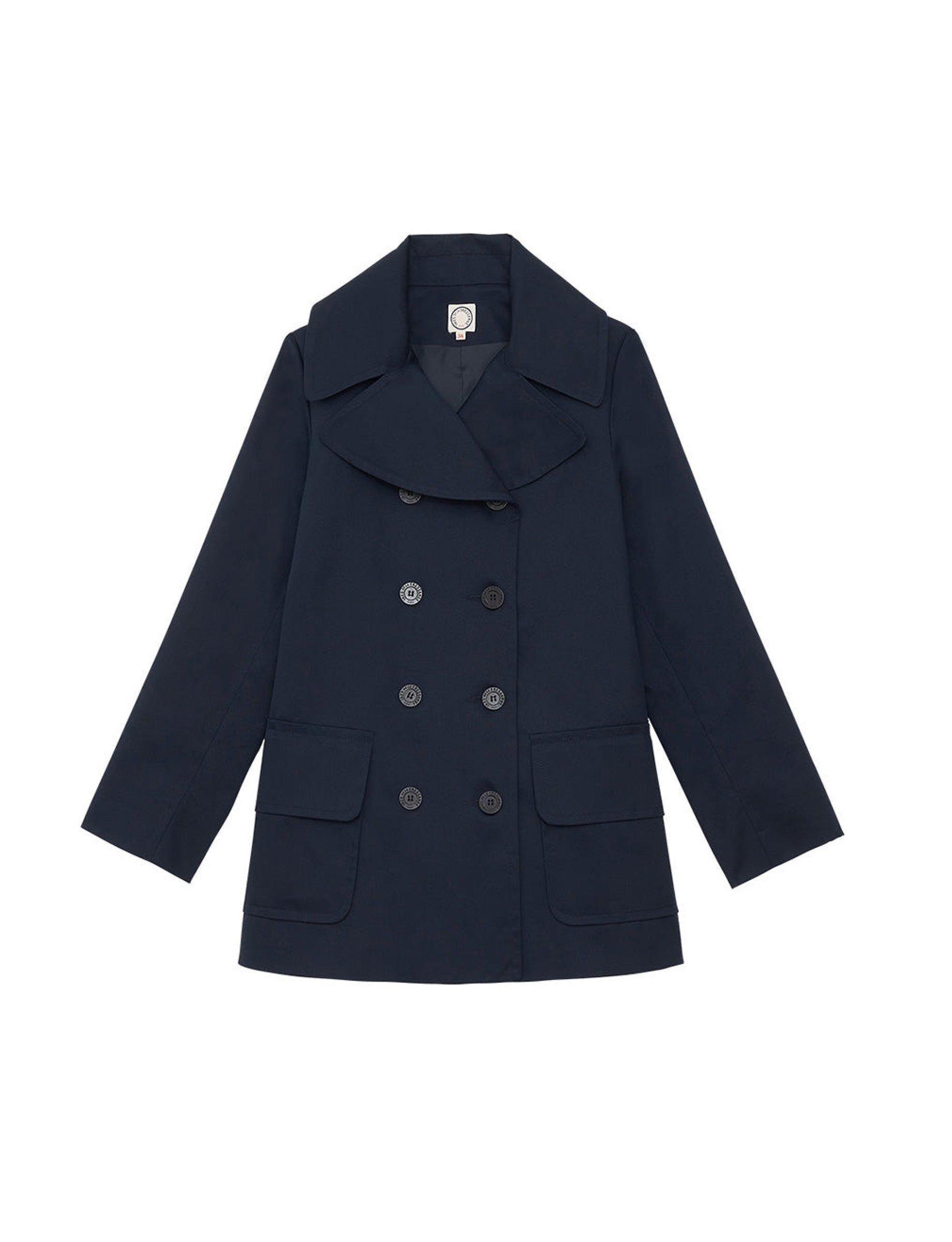 2qty NEW  / Manteau Séraphine -  Blue Navy