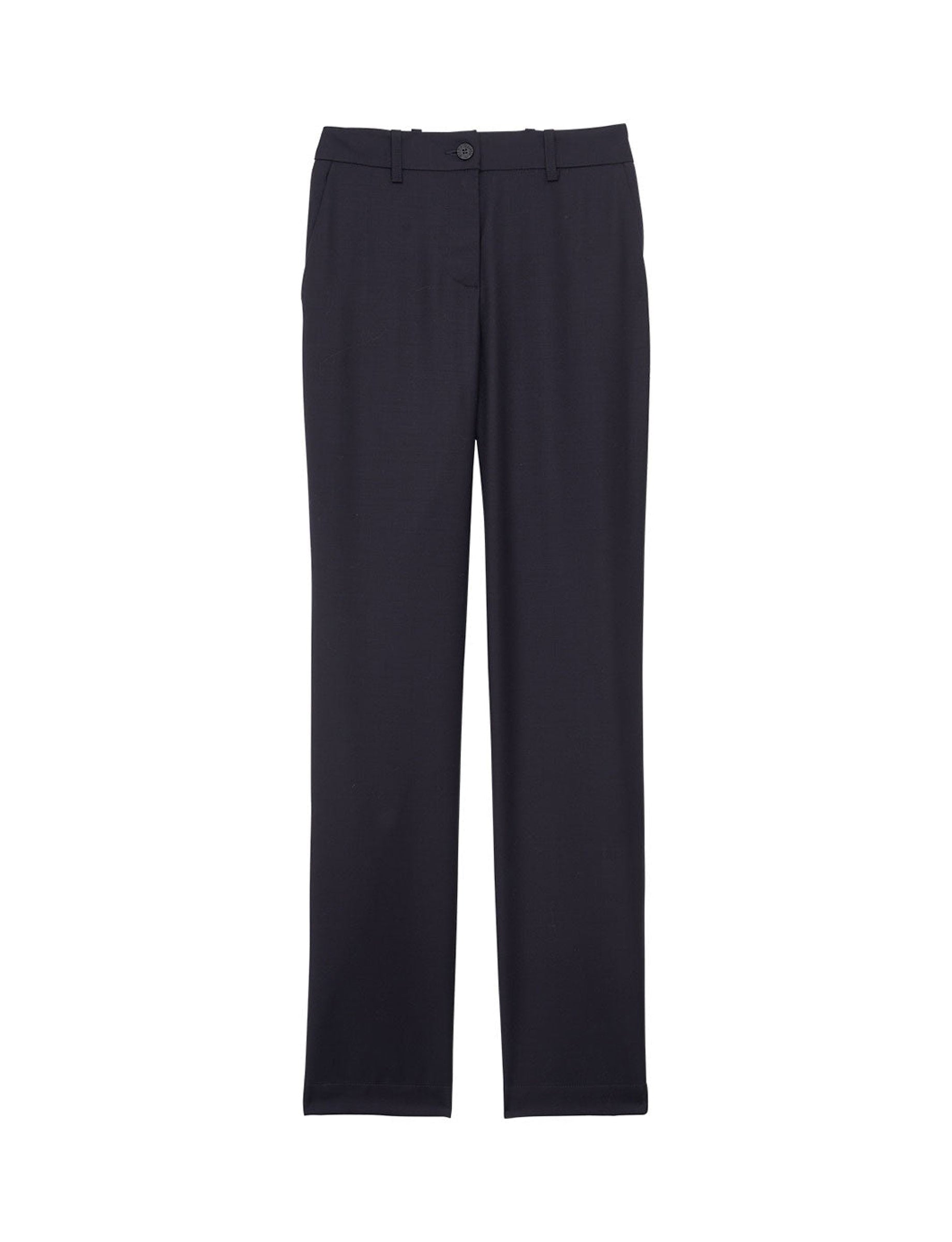 1qty NEW  / Pantalon Francisco en laine -  Blue Dark