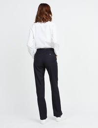1qty NEW  / Pantalon Francisco en laine -  Blue Dark