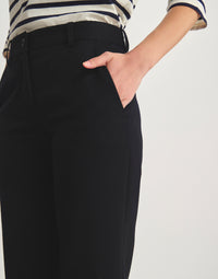 4qty NEW  / Pantalon Francisco en laine -  Blue Dark