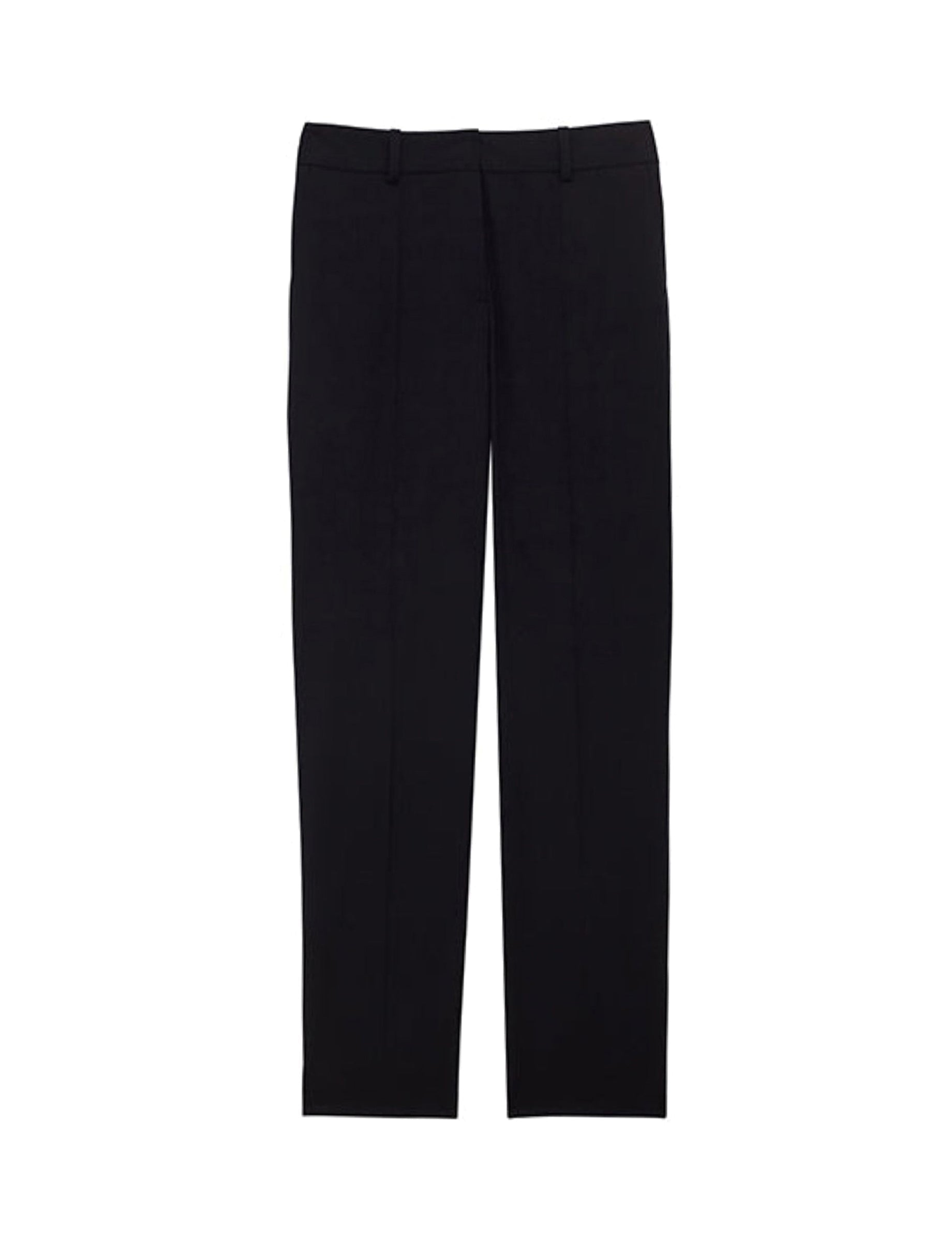 1qty RELIQUAT 60€ 25%  / Pantalon droit Audrey en laine - Blue Dark