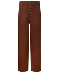 Jeans droit Intrigue - Chocolate