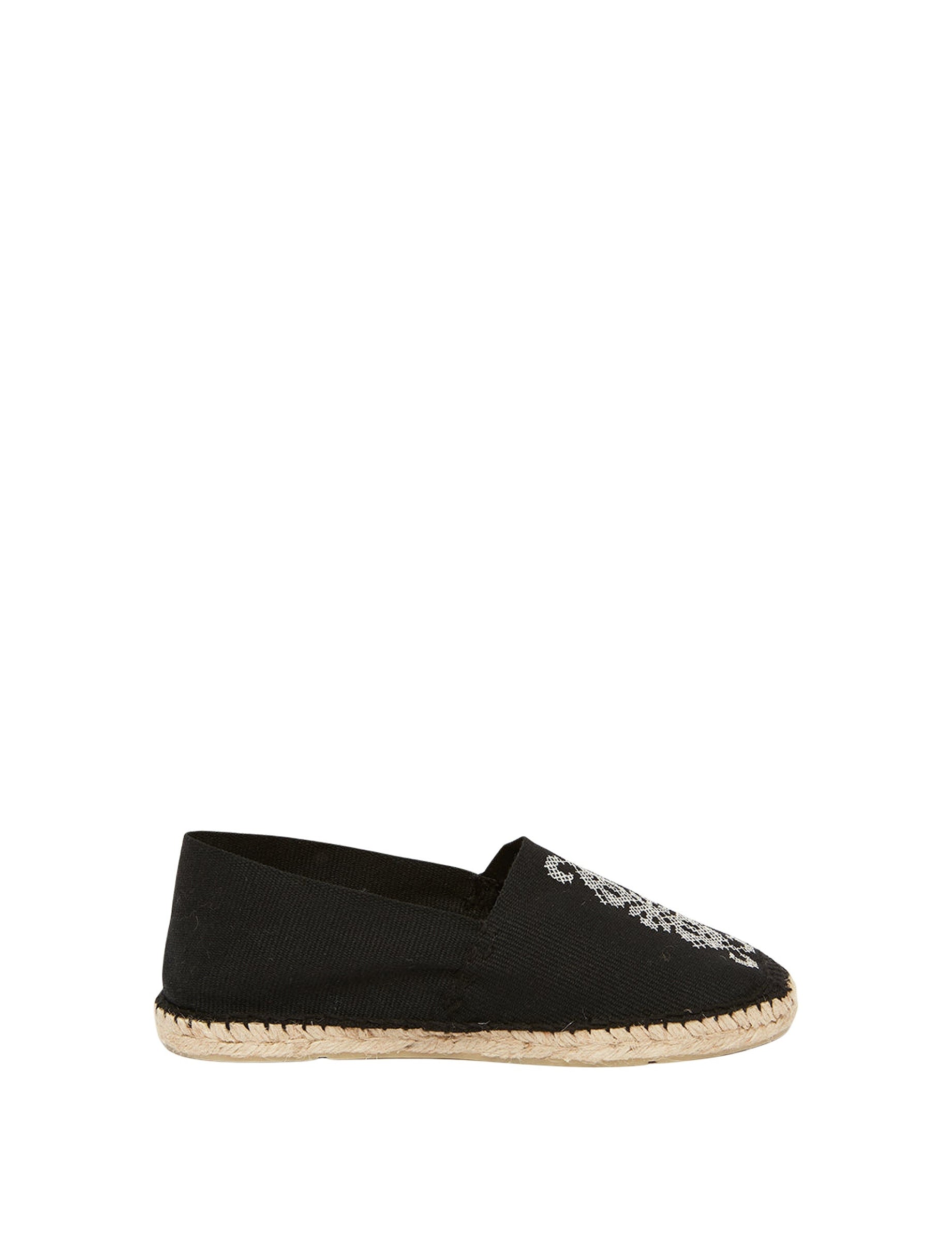 33qty NEW  / Espadrilles Auriane -  Black Ecru
