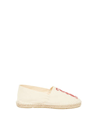 62qty NEW  / Espadrilles Auriane -  Ecru Red