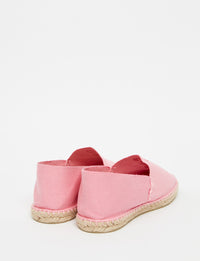 97qty NEW  / Espadrilles Auriane -  Pink Red