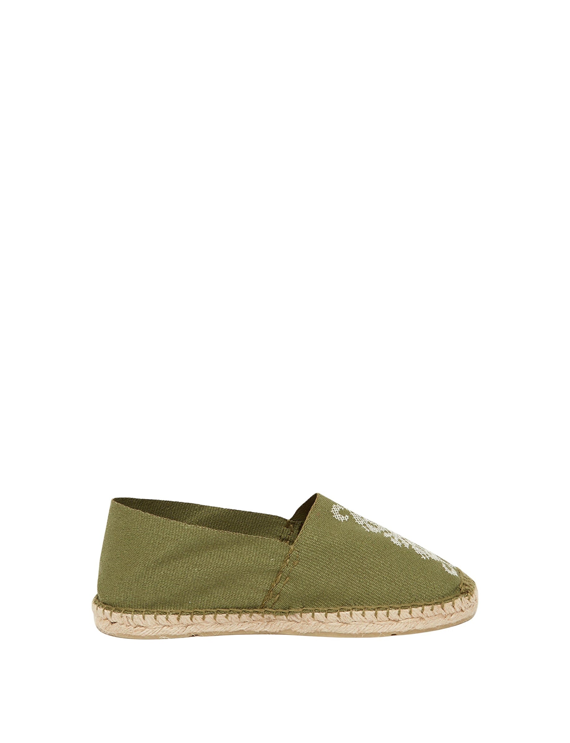 49qty NEW  / Espadrilles Auriane -  Khaki Ecru