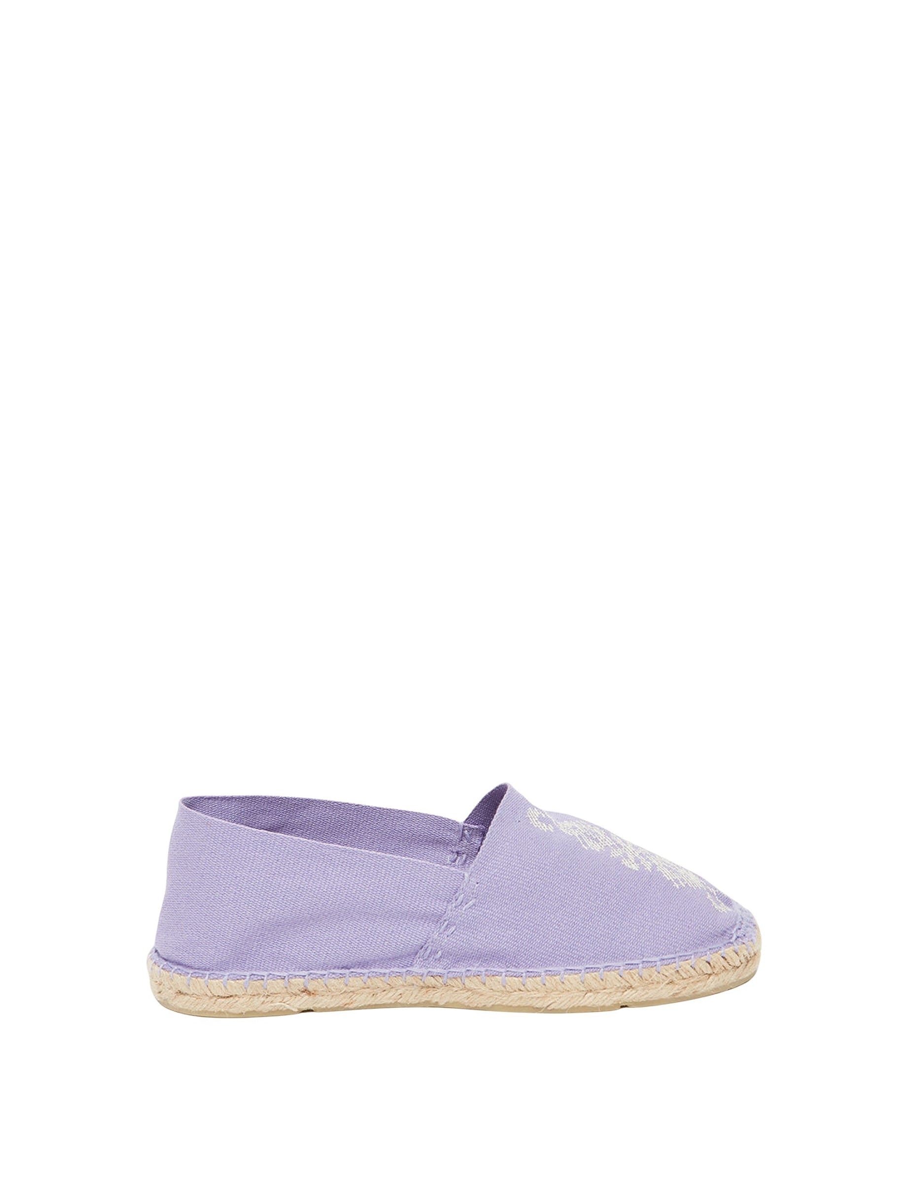 7qty NEW  / Espadrilles Auriane -  Mauve Ecru